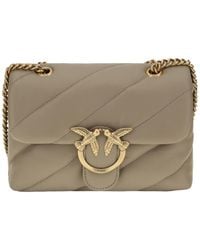 Pinko - Love Mini Puff Quilted Shoulder Bag - Lyst