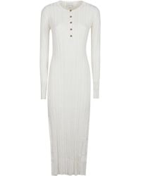 Loulou de Saison - Eldara Ribbed Dress - Lyst