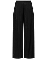 Isabel Marant - Wide Leg Pleated Trousers - Lyst