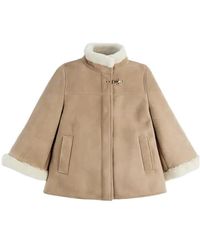 Fay - Virginia Sheepskin Coat - Lyst