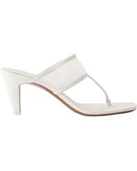 Neous - Vena 65 Leather-Trimmed Mesh Sandals - Lyst