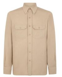 Tom Ford - Drill Military Shirt - Lyst