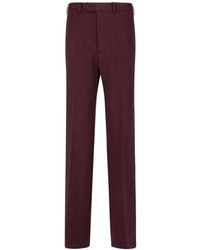 Maison Margiela - High-Waisted Wide Leg Trousers - Lyst