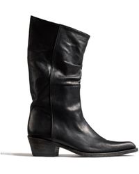 KHAITE - Pointed Toe Slip-On Boots - Lyst