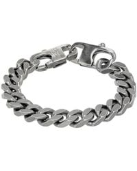 MM6 by Maison Margiela - Curb-Chain Bracelet - Lyst