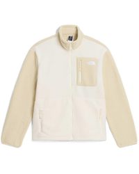 The North Face - Panelled Fleece Sweatshirt - Lyst