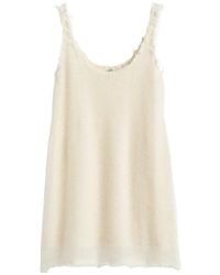 TOTEME - Mohair Knit Tank Off - Lyst