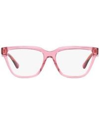Emporio Armani - Cat-Eye Frame Glasses - Lyst