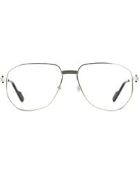 Cartier - Pilot Frame Glasses - Lyst