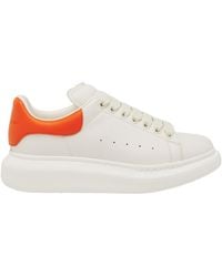 McQueen - Leather Oversized Sneakers - Lyst