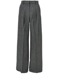 ANDAMANE - Casual Trousers With Belt Loops - Lyst