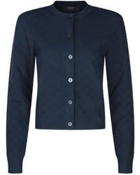 Gucci - Gg Fine Jacquard Cardigan - Lyst