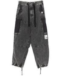 Maison Mihara Yasuhiro - Drawstring Cargo Pants - Lyst