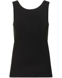 The Row - Rib Knitted Vest - Lyst