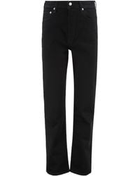 Agolde - High-Waisted Straight-Leg Jeans - Lyst