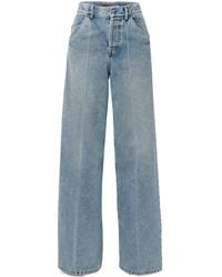 Petar Petrov - Mid-Rise Wide-Leg Jeans - Lyst