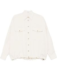 Brunello Cucinelli - Fluid Twill Shirt - Lyst