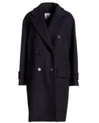 Max Mara - Stylish Minimalist Double-Breasted Coat - Lyst