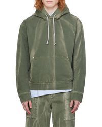 JW Anderson - Long Sleeved Hooded Hooded Sweater - Lyst