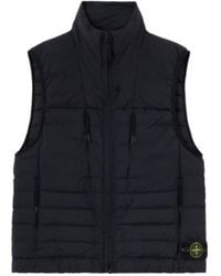 Stone Island - Anti-Drop Finish Down Vest - Lyst