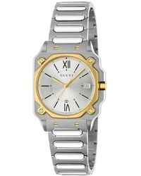 Gucci - G-Flat Watch, 30Mm - Lyst