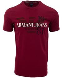 Armani Jeans - Item O-Neck Short-Sleeved T-Shirt - Lyst
