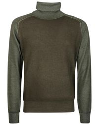 Etro - Pegaso-Embroidered Roll-Neck Knitted Jumper - Lyst