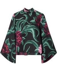 La DoubleJ - Make An Exit Floral Top - Lyst