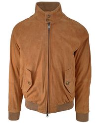 Baracuta - G9 Zip-Up Bomber Jacket - Lyst