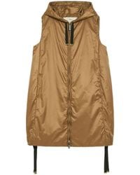 Max Mara - The Cube Sleeveless Hooded Puffer Jacket - Lyst