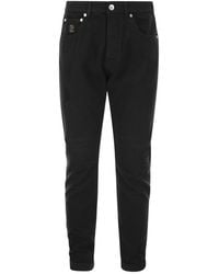 Brunello Cucinelli - Distressed Straight Leg Jeans - Lyst