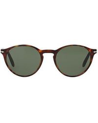 Persol - Round Frame Sunglasses - Lyst