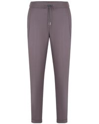Fabiana Filippi - Casual Pants With An Elasticated Drawstring Waist - Lyst