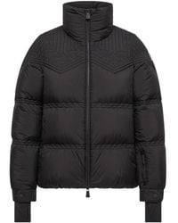 Moncler - Anglins Leaf Embroidered Hooded Insulated Ski Jacket - Lyst
