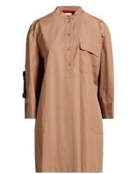 MAX&Co. - Solid-Color Shirt Dress - Lyst