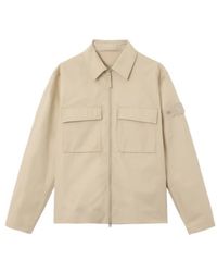 Stone Island - Comfort-Fit Windproof And Breathable Zip-Up Overshirt - Lyst