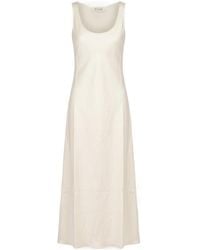 Rohe - Scoop-Neck Satin Maxi Dress - Lyst
