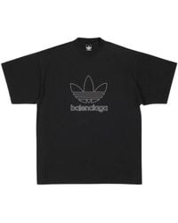 Balenciaga - T-Shirt Adidas Oversize - Lyst
