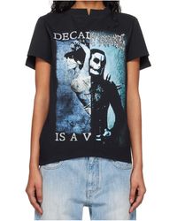 Vetements - Cut-Up Fitted T-Shirt - Lyst