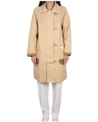 Fay - Toggle Closure Duffle Coat - Lyst