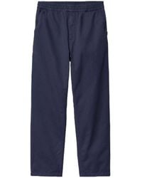 Carhartt - Elasticated Waistband Straight Leg Trousers - Lyst