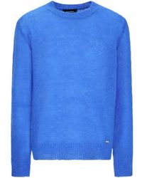 DSquared² - Logo Plaque Knitted Jumper - Lyst