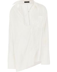 Ann Demeulemeester - Long-Sleeved Button-Up Shirt - Lyst