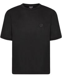Giorgio Armani - Logo Detail T-Shirt - Lyst
