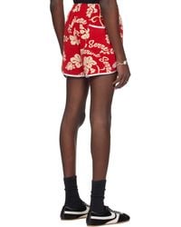 Marine Serre - Towel Shorts - Lyst