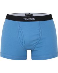 Tom Ford - Logo Cotton Boxer Briefs - Lyst