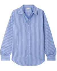 Aimé Leon Dore - Striped Cotton-Poplin Shirt - Lyst