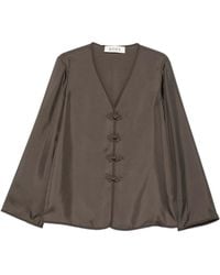 Rohe - Voluminous Peplum Top - Lyst