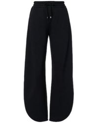 Alaïa - Cotton Fleece Sweatpants - Lyst