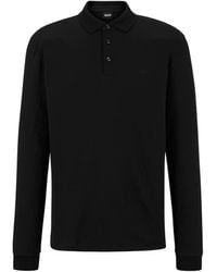 BOSS - Boss Pado 30 Long-Sleeve Polo Shirt - Lyst